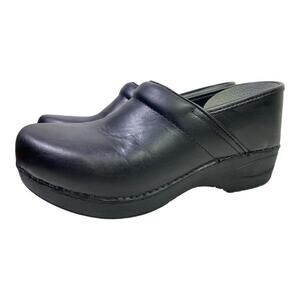 Dansko Clogs Black Leather XP 2.0 Size 40